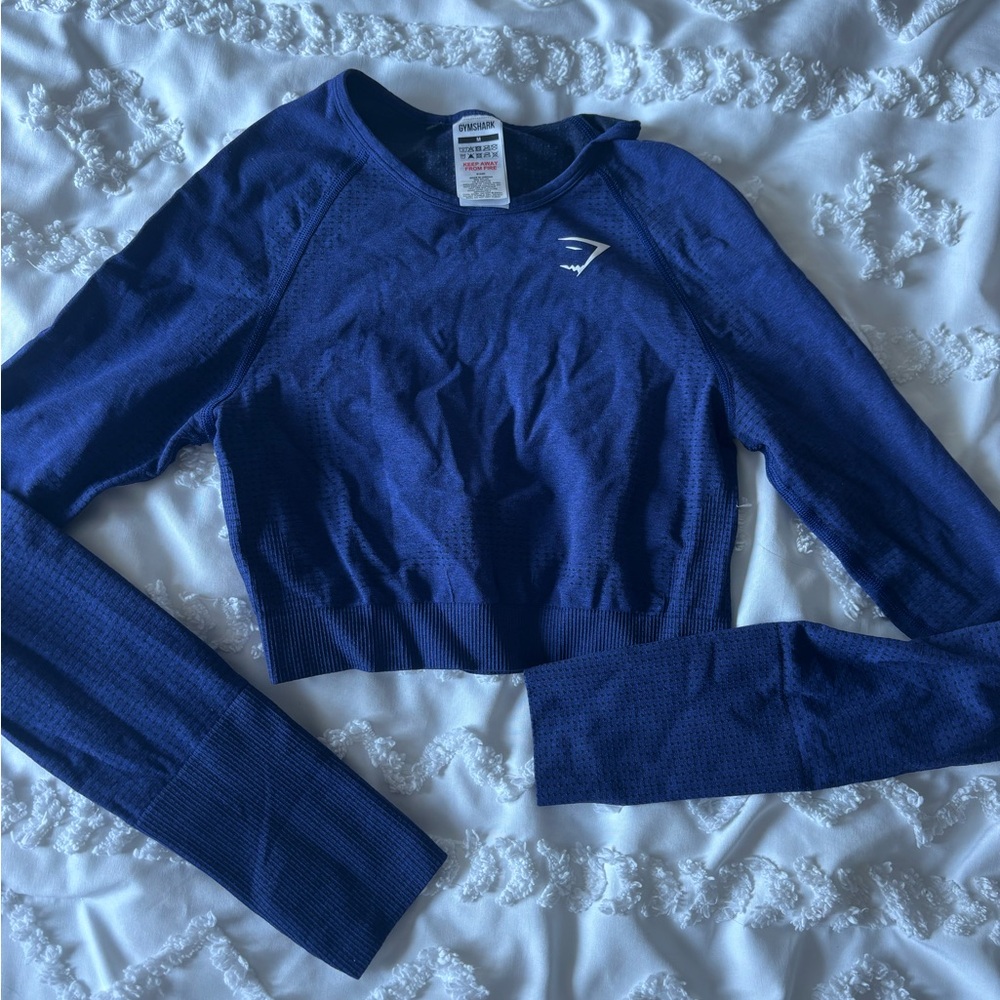 Gymshark Navy Performance Top